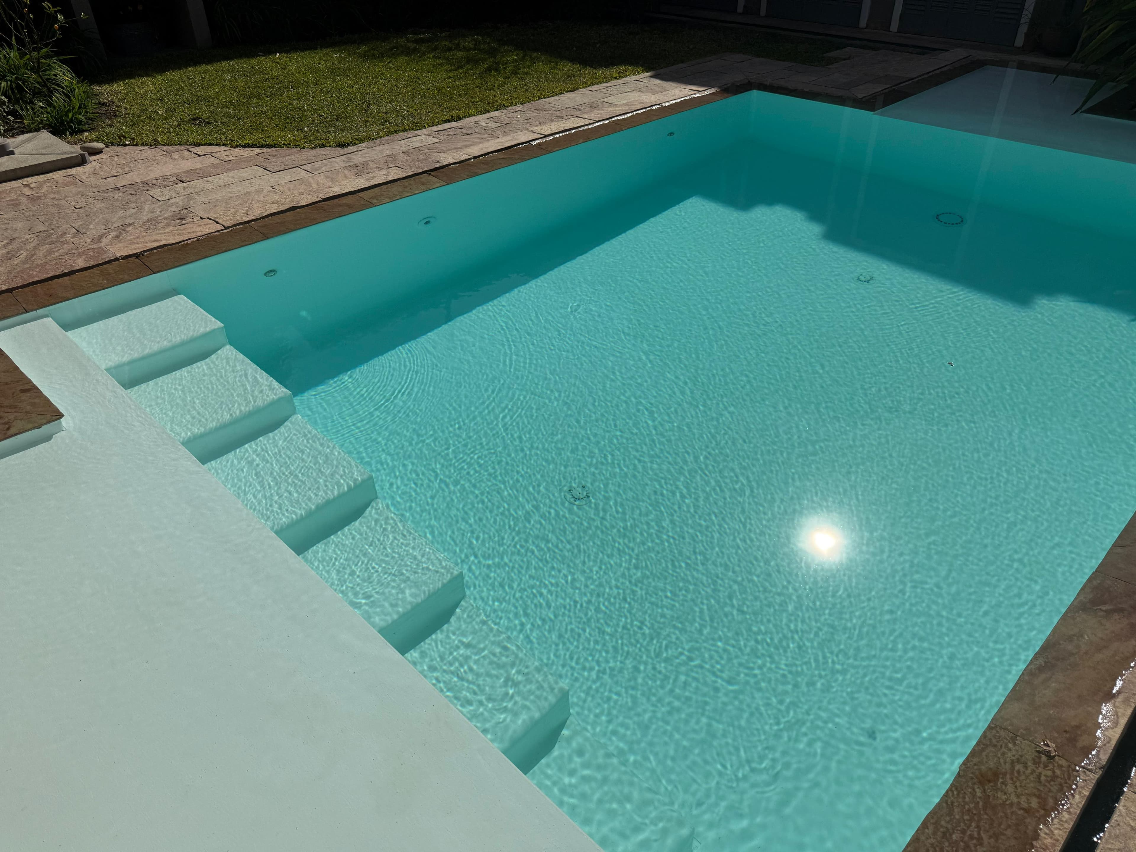 Piscina revestida con Linner